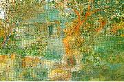 Carl Larsson de sista solstralarna France oil painting artist